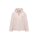 Moncler Sarracenia Hooded Jacket in Light Pink | Women's Jackets | Coveti