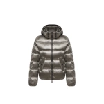 Moncler Sensation Short Down Jacket in Silver | Women's Puffer Jackets | Coveti