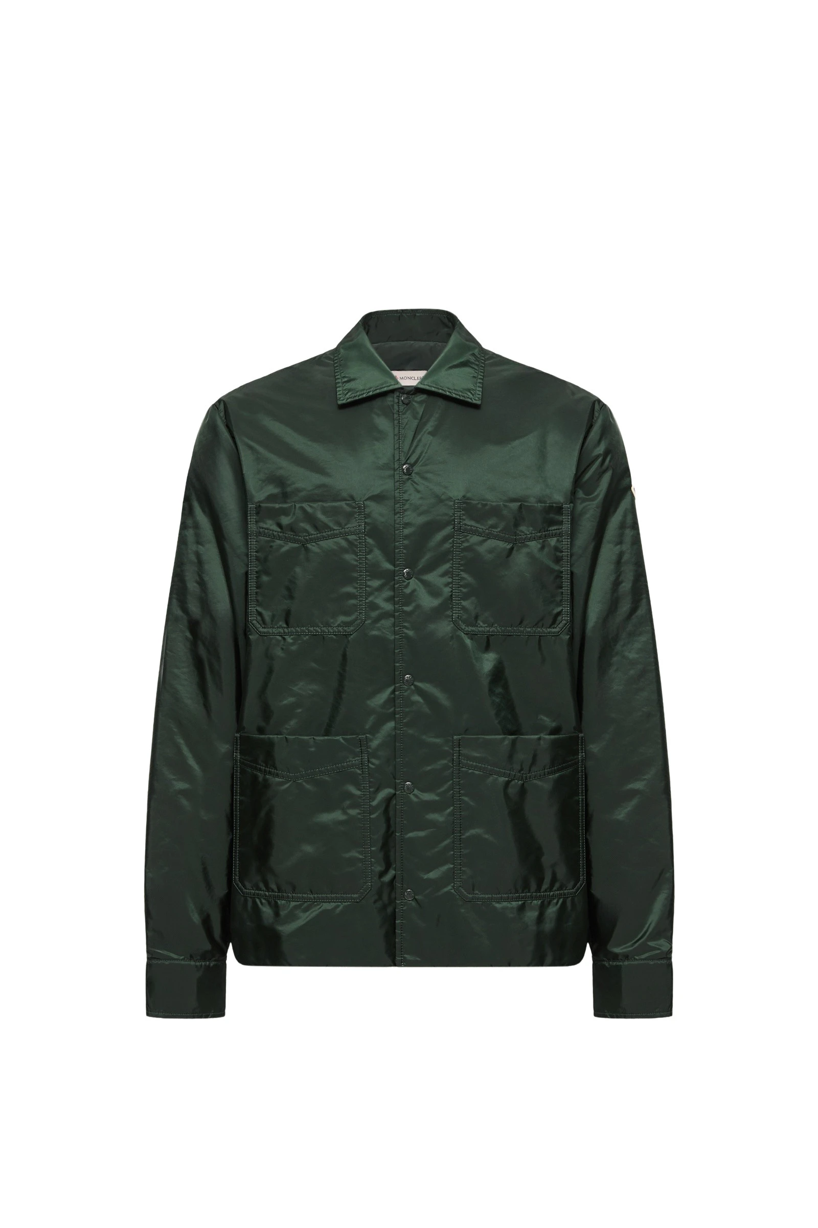 Moncler Shirt Jacket in Dark Green Moncler Shirt Jacket in Dark Green | Men's Jackets | Coveti