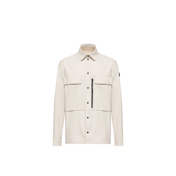 Shirt Jacket in White Ivory