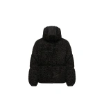 Moncler Sittelles Short Jacquard Fil Coupe Jacket in Black | Women's Puffer Jackets | Coveti