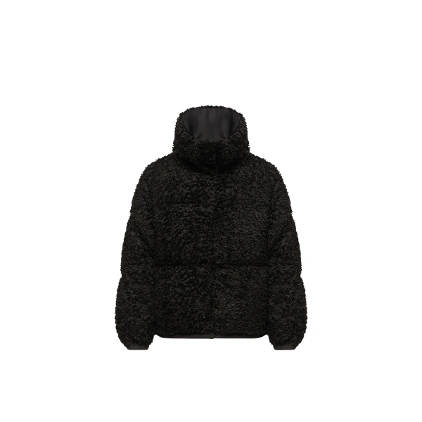 Sittelles Short Jacquard Fil Coupe Jacket in Black