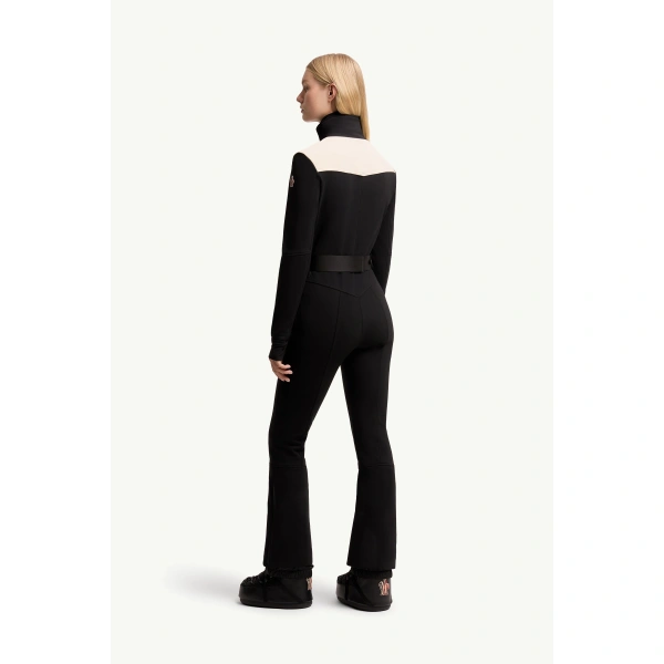 Moncler Ski Suit in Black, view 5 | Women's Ski Suits | Coveti