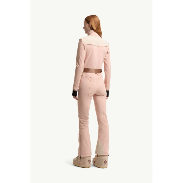 Moncler Ski Suit in Pink, view 5 | Women's Ski Suits | Coveti