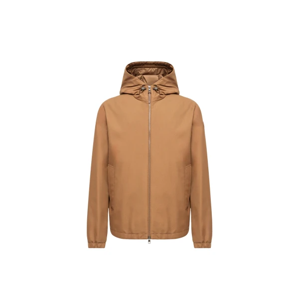 Moncler Skirnix 3-in-1 Short Down Jacket in Camel Beige | Men's Jackets | Coveti