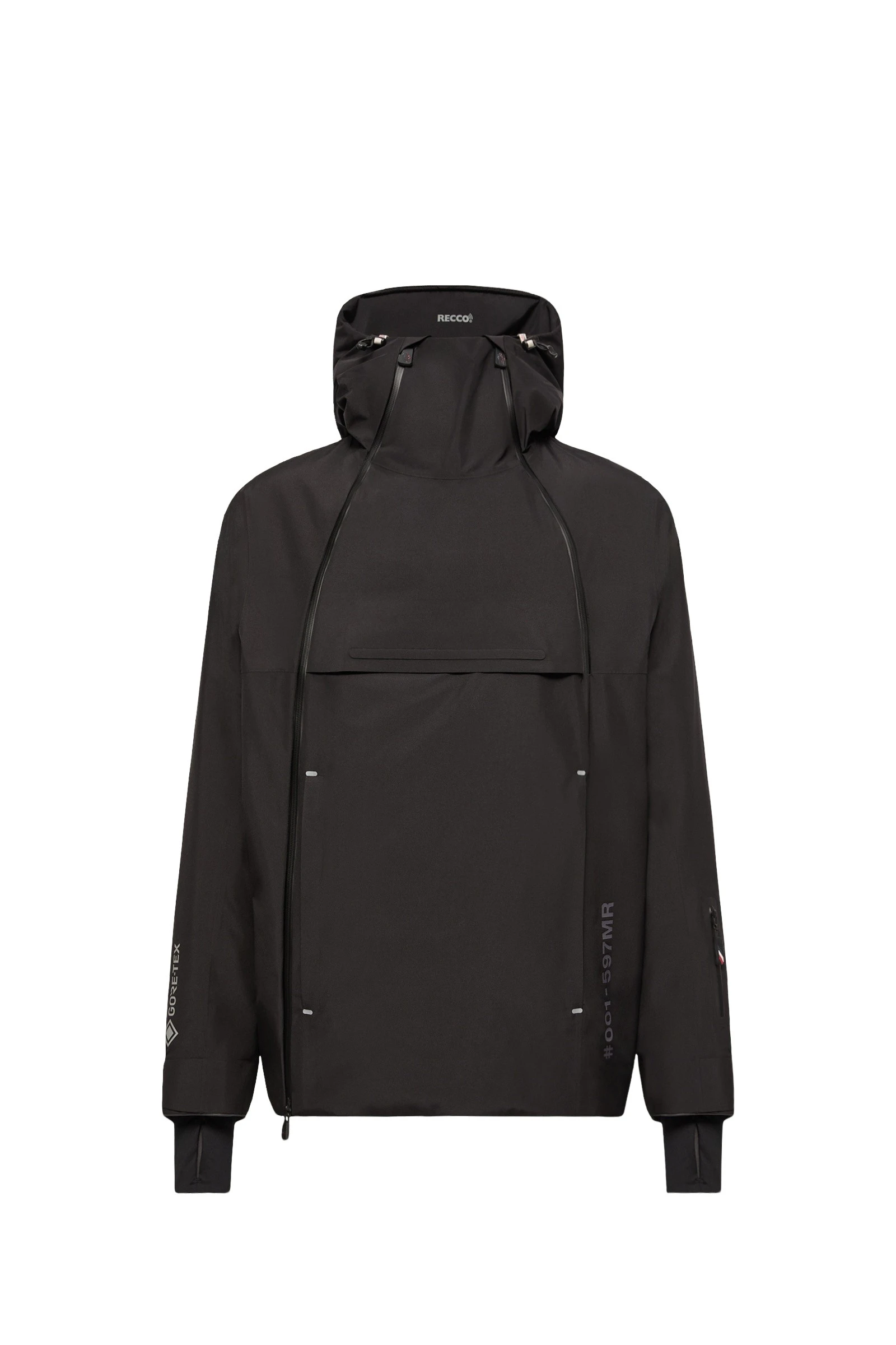 Moncler Staz Hooded GORE-TEX Ski Jacket in Black Moncler Staz Hooded GORE-TEX Ski Jacket in Black | Men's Skiwear | Coveti