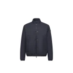 Moncler Tafoni Reversible Down Bomber Jacket in Navy Blue Moncler Tafoni Reversible Down Bomber Jacket in Navy Blue | Men's Jackets | Coveti