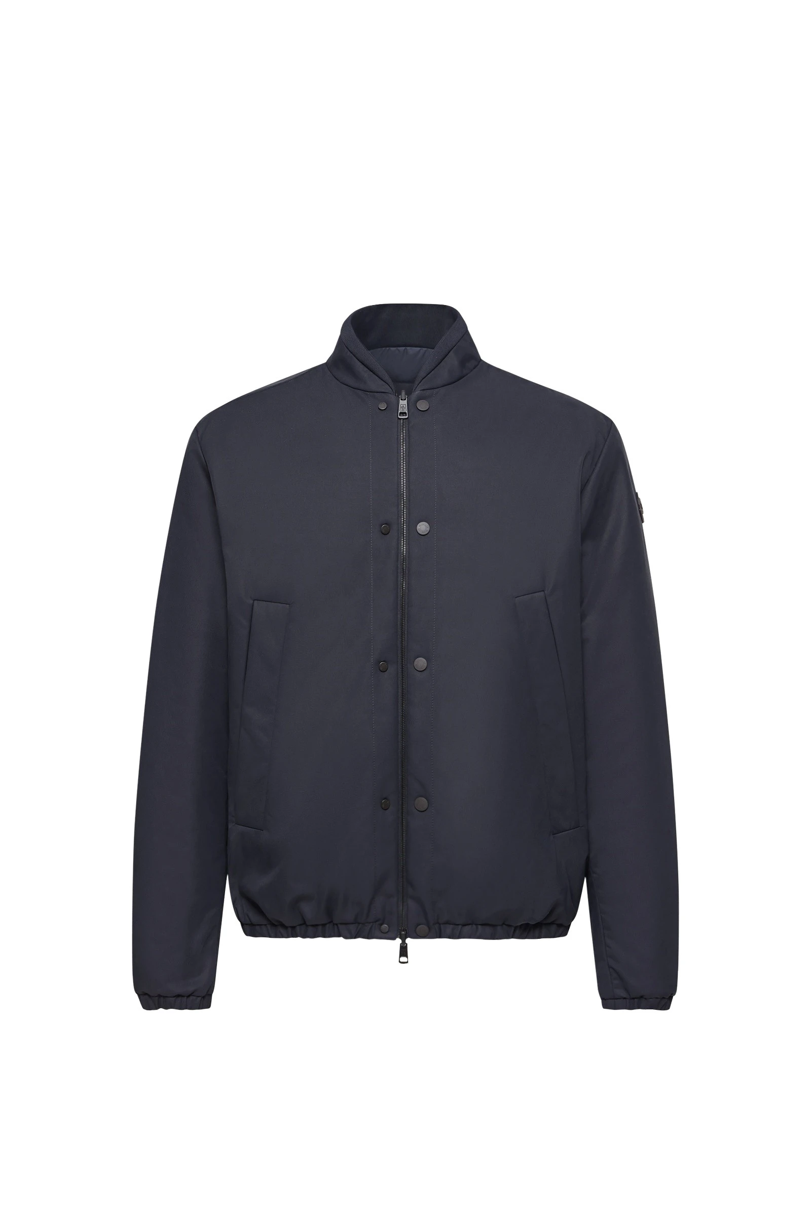 Moncler Tafoni Reversible Down Bomber Jacket in Navy Blue Moncler Tafoni Reversible Down Bomber Jacket in Navy Blue | Men's Jackets | Coveti