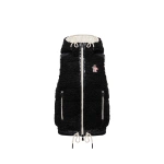 Moncler Teddy Hooded Insulated Gilet in Black | Women's Vests and Gilets | Coveti