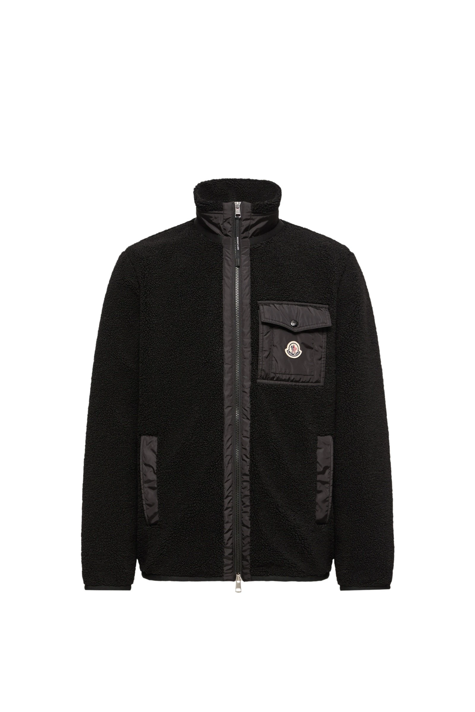 Moncler Teddy Zip-Up Sweatshirt in Black Moncler Teddy Zip-Up Sweatshirt in Black | Men's Sweatshirts | Coveti