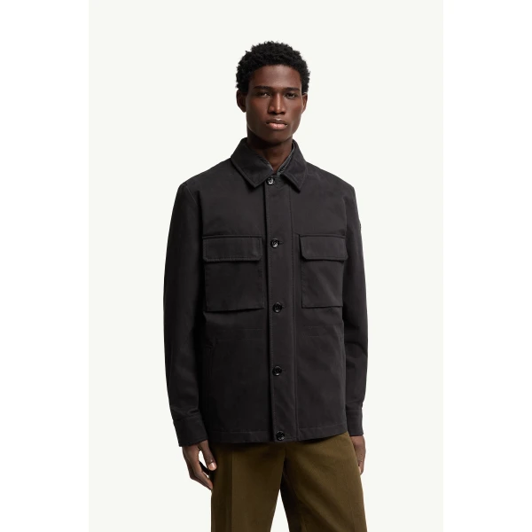 Moncler Thaldrik 3-in-1 Down Field Jacket in Black, view 4 | Men's Jackets | Coveti