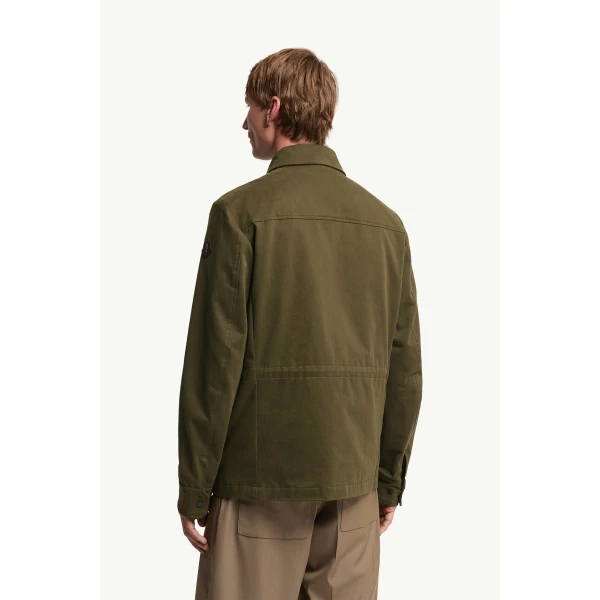 Moncler Thaldrik 3-in-1 Down Field Jacket in Olive Green, view 5 | Men's Jackets | Coveti