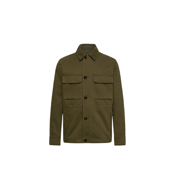 Moncler Thaldrik 3-in-1 Down Field Jacket in Olive Green | Men's Jackets | Coveti