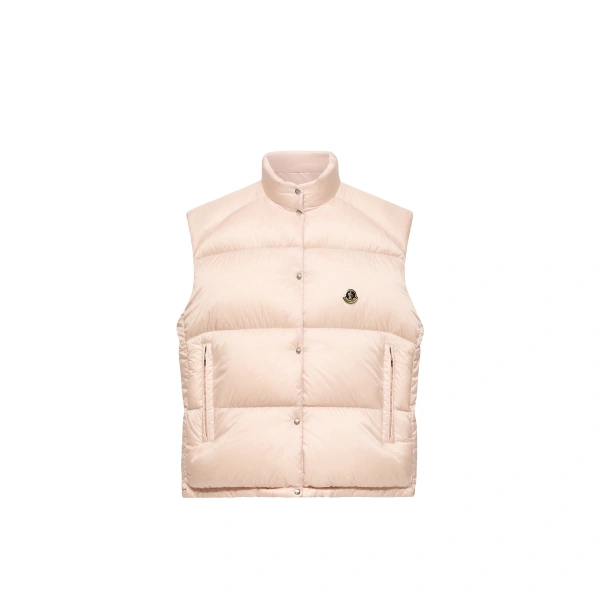 Tibb Reversible Down Gilet in Light Pink