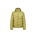 Moncler Tidone Hooded Wave Quilted Short Down Jacket in Lime Green | Men's Jackets | Coveti