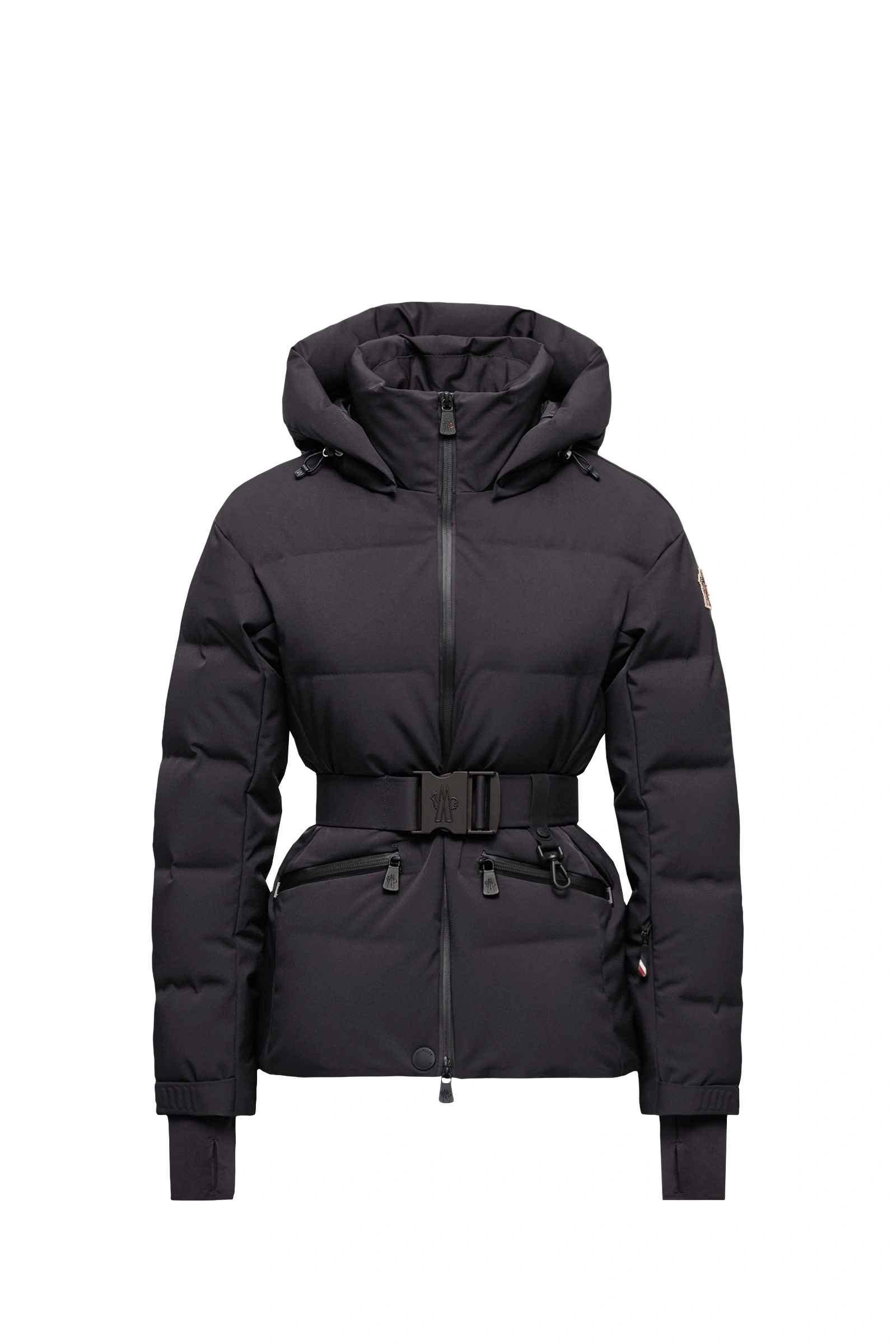 Moncler Tolima Hooded Insulated Ski Jacket in Navy Blue Moncler Tolima Hooded Insulated Ski Jacket in Navy Blue | Women's Ski Jackets | Coveti