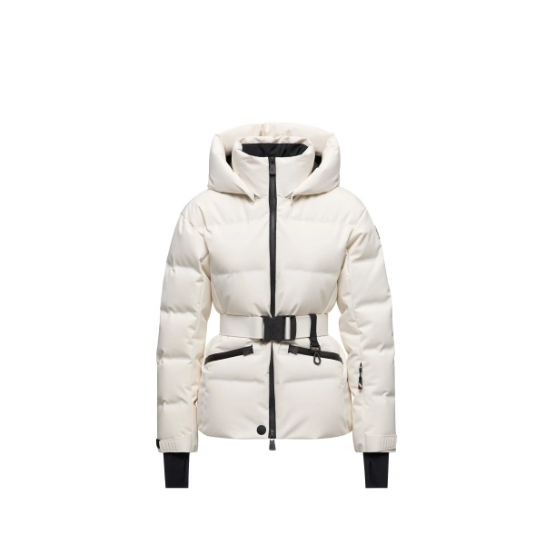 Tolima Hooded Insulated Ski Jacket in White