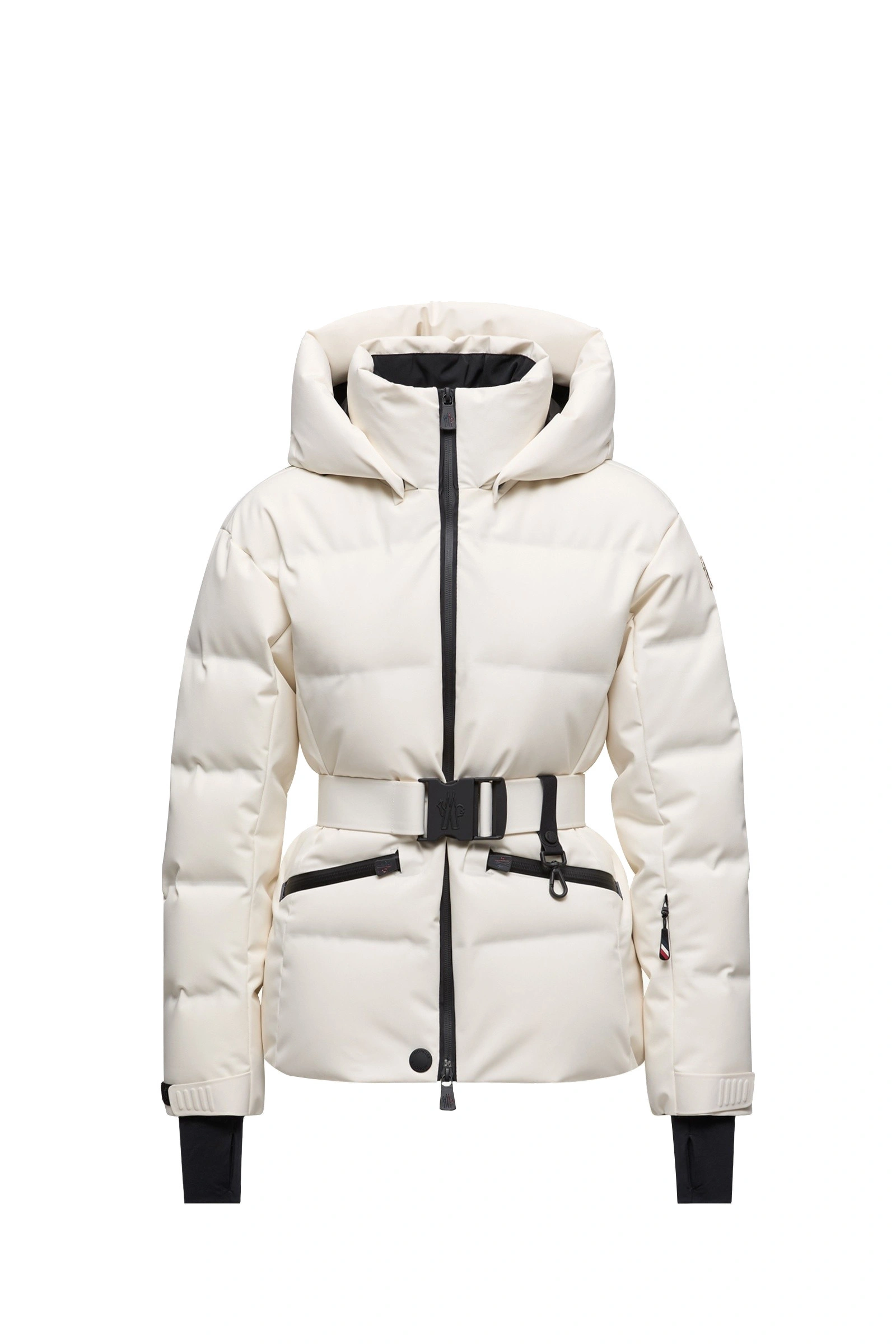 Moncler Tolima Hooded Insulated Ski Jacket in White Moncler Tolima Hooded Insulated Ski Jacket in White | Women's Ski Jackets | Coveti