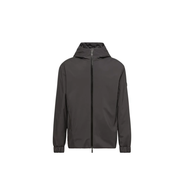 Moncler Trelatete Hooded Down Jacket in Black | Men's Jackets | Coveti