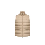 Moncler Treompan Down Gilet in Beige | Men's Jackets | Coveti