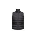 Moncler Treompan Down Gilet in Black | Men's Jackets | Coveti