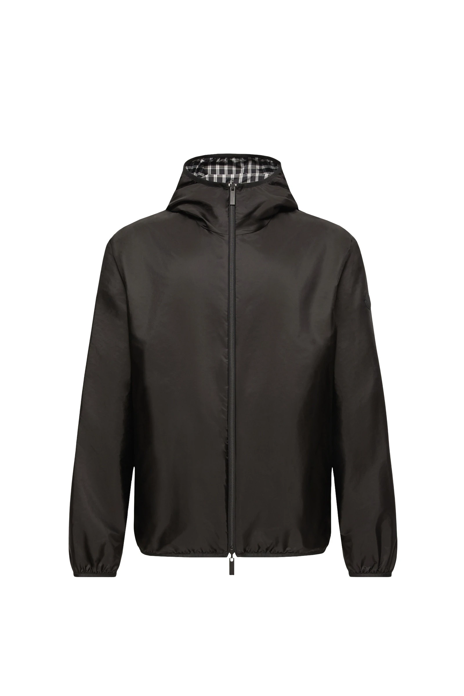 Moncler Vandelli Reversible Hooded Jacket in Black Moncler Vandelli Reversible Hooded Jacket in Black | Men's Jackets | Coveti