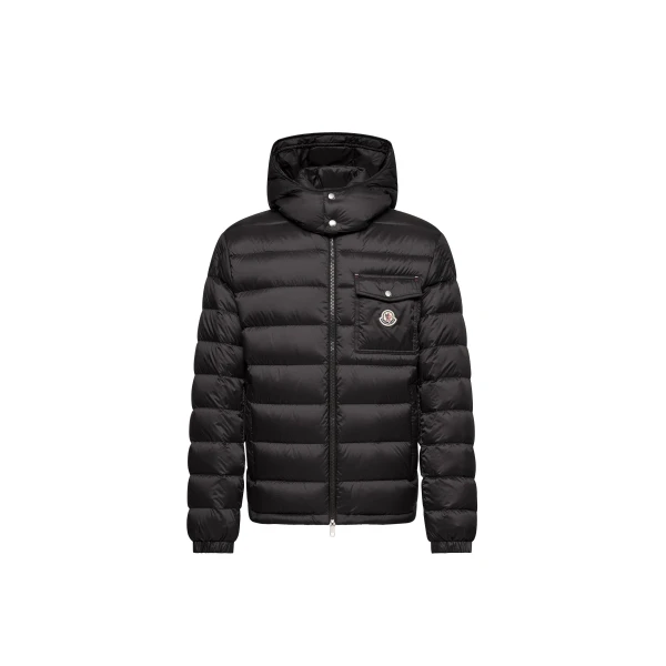 Verith Hooded Short Down Jacket in Black