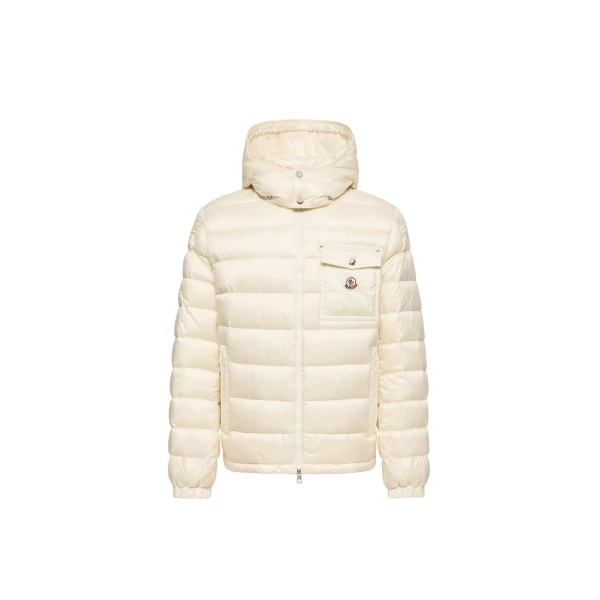 Verith Hooded Short Down Jacket in White