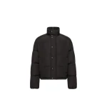 Moncler Verone Short Down Jacket in Black | Men's Jackets | Coveti