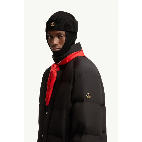 Moncler Verone Short Down Jacket in Black, view 3 | Men's Jackets | Coveti
