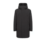 Moncler Vexin Long Parka in Black | Men's Coats | Coveti