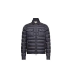 Moncler Vydori 3-in-1 Short Down Jacket in Navy Blue | Men's Jackets | Coveti