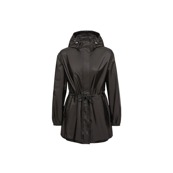 Weteau Hooded Jacket in Black