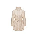Moncler Weteau Hooded Jacket in Light Beige | Women's Jackets | Coveti