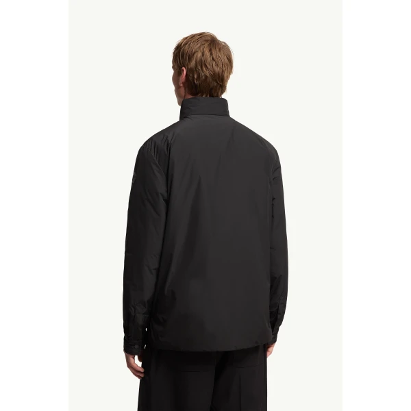 Moncler Yndale Short Down Jacket in Black, view 5 | Men's Jackets | Coveti
