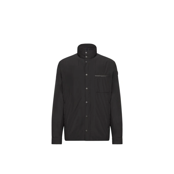 Moncler Yndale Short Down Jacket in Black | Men's Jackets | Coveti