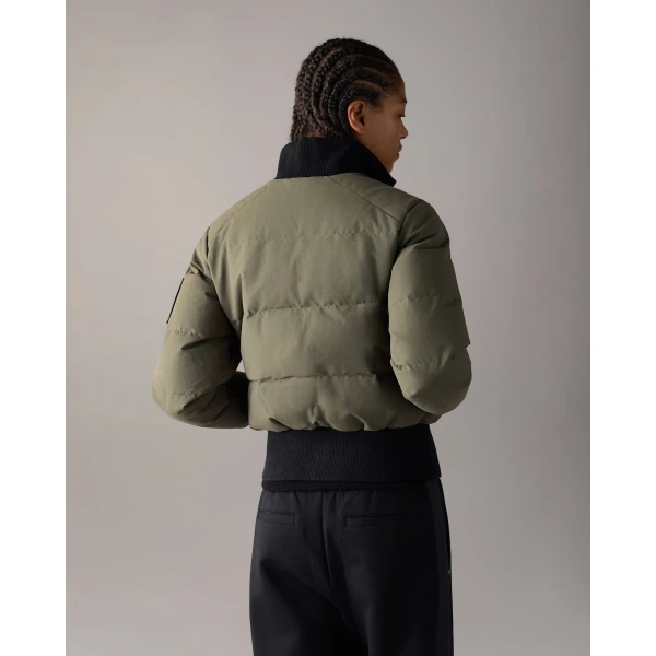 Moose Knuckles Banff Down Bomber in Combat | Jackets | Coveti