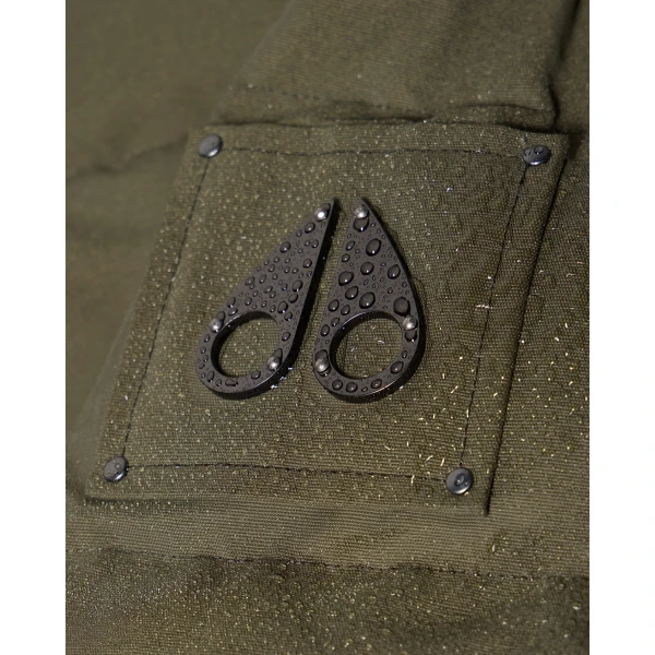 Moose Knuckles Banff Down Bomber in Combat | Jackets | Coveti