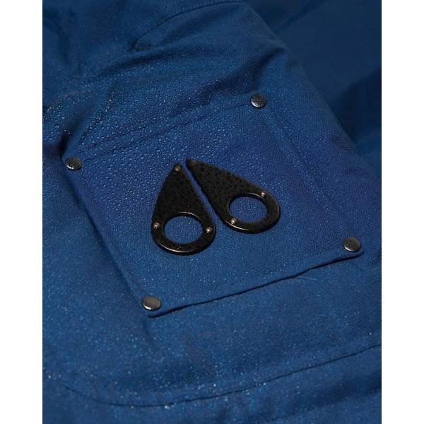 Moose Knuckles Banff Down Bomber in Nightfall | Men Jackets | Coveti