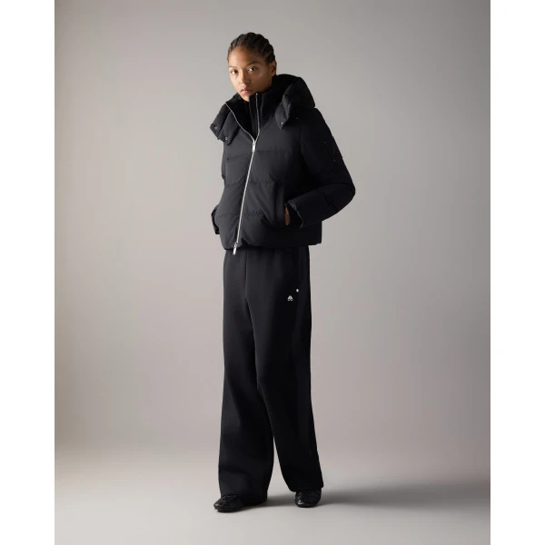 Moose Knuckles Banff Down Jacket in Black | Jackets | Coveti