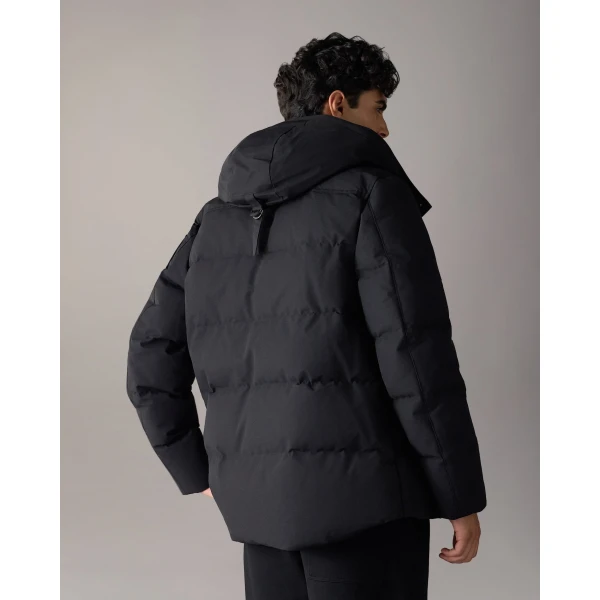 Moose Knuckles Banff Down Jacket in Black | Men Jackets | Coveti