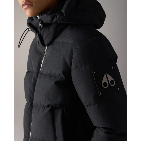 Moose Knuckles Banff Down Jacket in Black | Jackets | Coveti