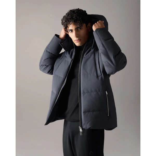Moose Knuckles Banff Down Jacket in Cement | Men Jackets | Coveti