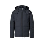 Moose Knuckles Banff Down Jacket in Cement | Coveti