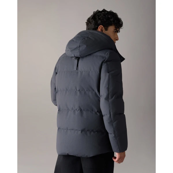 Moose Knuckles Banff Down Jacket in Cement | Men Jackets | Coveti