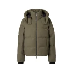 Moose Knuckles Banff Down Jacket in Combat | Coveti
