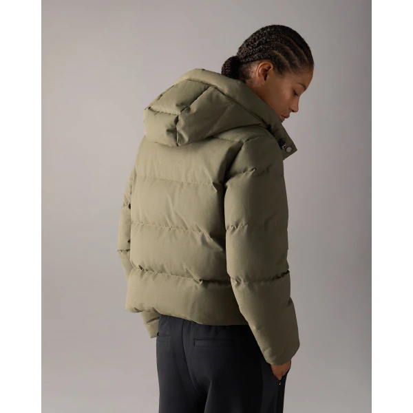 Moose Knuckles Banff Down Jacket in Combat | Jackets | Coveti
