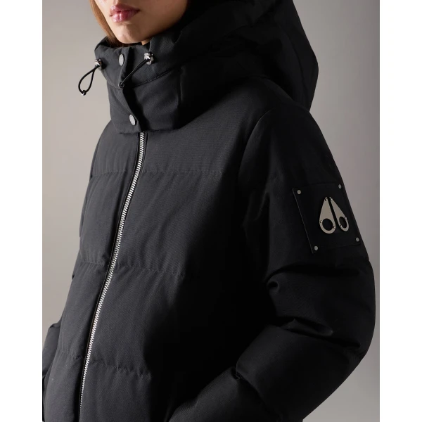 Moose Knuckles Banff Down Parka in Black | Coats | Coveti