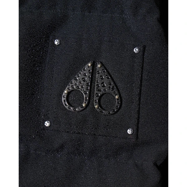 Moose Knuckles Banff Down Parka in Black | Coats | Coveti