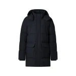 Moose Knuckles Banff Down Parka in Cement | Coveti